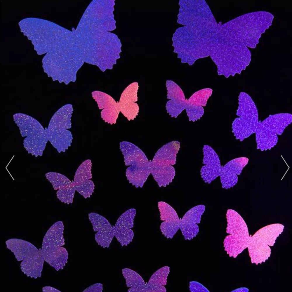 DollsKill🕷 Blacklight Reflective Butterfly Pasties